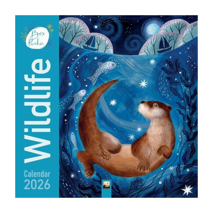 Calendrier 2026 mural  Animaux Art Bex Parkin
