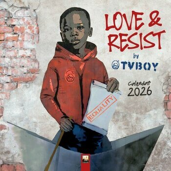 Calendrier 2026 Street Art TVBOY