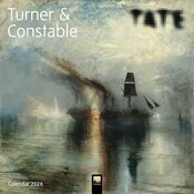 Calendrier 2026 Art William Turner et John Constable