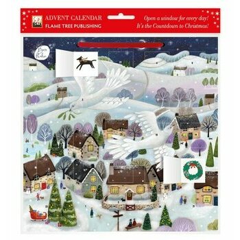 Calendrier de L'Avent Village Enneigé Noël