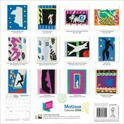 Calendrier mural 2026 Art Henri Matisse Jazz