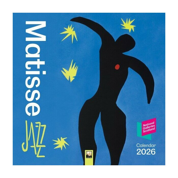 Calendrier 2026 papier Art Henri Matisse Jazz
