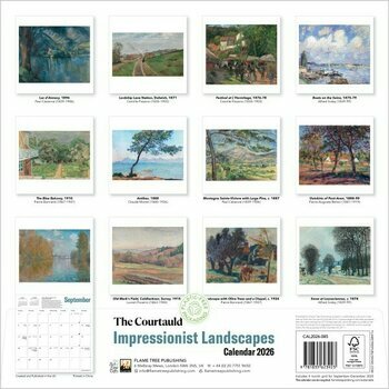 Calendrier 2026 Impressionnistes Collection Courtauld 