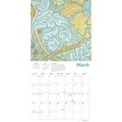 Calendrier mural 2026 Papiers Peints William Morris