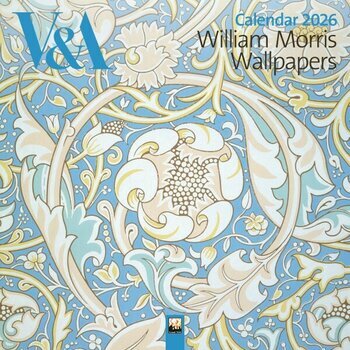 Calendrier 2026 Papiers Peints William Morris