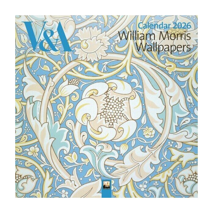 Calendrier 2026 Papiers Peints William Morris