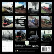 Calendrier mural 2026 Train La Puissance de la Vapeur