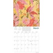 Calendrier papier 2026 Art Soie de Spitalfields 