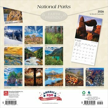 Calendrier 2026 Parcs Nationaux du Monde