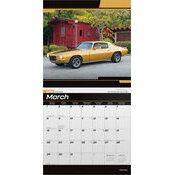 Calendrier Papier 2026 Voitures Camaro