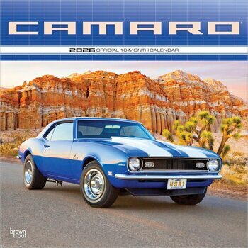 Calendrier 2026 Voitures Camaro