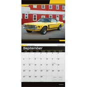 Calendrier Mural 2026 Voiture Mustang 