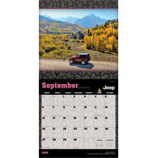 Calendrier Papier 2026 Véhicule Tout-Terrain Jeep