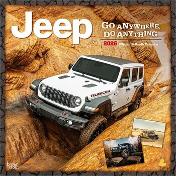 Calendrier 2026 Véhicule Tout-Terrain Jeep