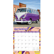 Calendrier Papier 2026 Magic Bus Combi Volkswagen