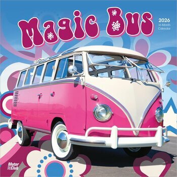 Calendrier 2026 Magic Bus Combi Volkswagen