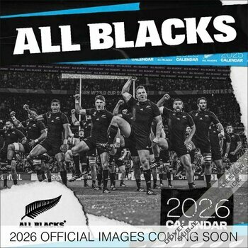Calendrier 2026 All Blacks Rugby Nouvelle Zelande
