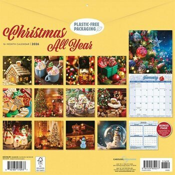 Calendrier 2026 Noël Toute L'Année
