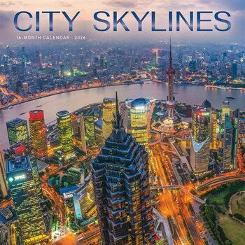 Calendrier 2026 Skyline des Plus Grandes Villes du Monde 