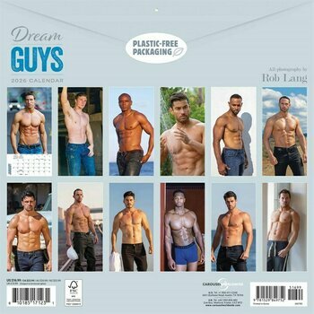 Calendrier 2026 Homme Sexy Dream Boy