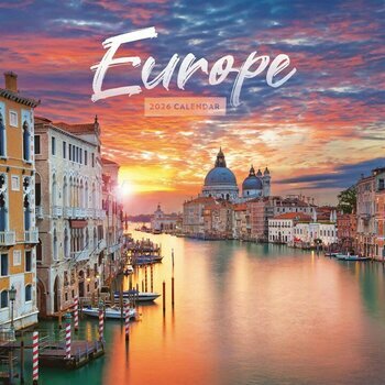 Calendrier 2026 Voyage en Europe