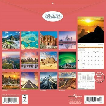 Calendrier 2026 Beauté des Merveilles du Monde