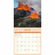 Calendrier Papier 2026 Volcans et Eruptions Volcaniques