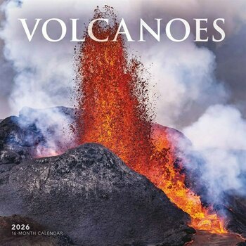 Calendrier 2026 Volcans et Eruptions Volcaniques