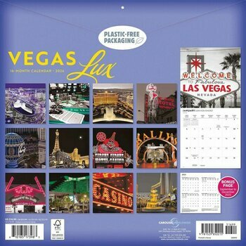 Calendrier 2026 Las Vegas USA Luxe