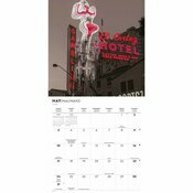 Calendrier Papier 2026 Las Vegas USA Luxe