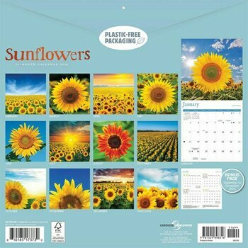 Calendrier 2026 Tournesols Fleur du Soleil