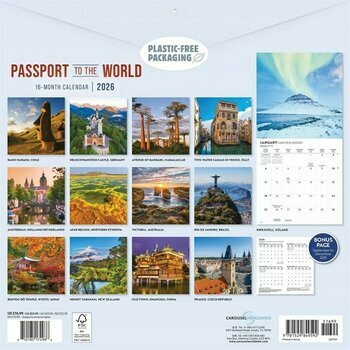Calendrier 2026 Passeport pour le Monde