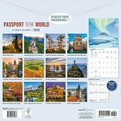 Calendrier Mural 2026 Passeport pour le Monde