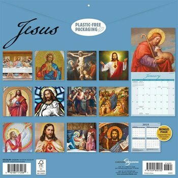 Calendrier 2026 Icône Jésus Religion