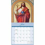 Calendrier Mural 2026 Icône Jésus Religion