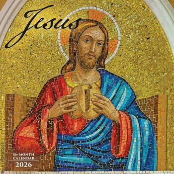 Calendrier 2026 Icône Jésus Religion