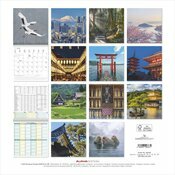 Calendrier 2026 Japon Beautés Asie