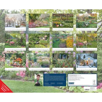 Maxi Calendrier 52x42,5cm 2026 Promenades dans les Jardins Merveilleux