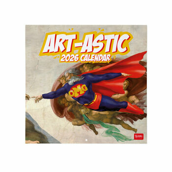 Calendrier 2026 Oeuvres d'Art revisitées Humour Calendrier 2026 Oeuvres d'Art revisitées Humour