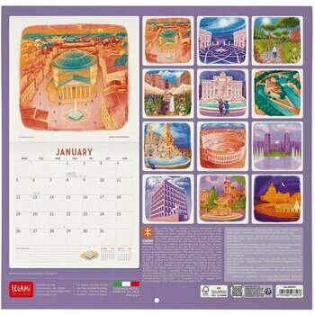 Calendrier 2026 Affiches Rome Italie Calendrier 2026 Affiches Rome Italie