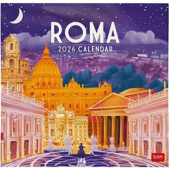 Calendrier 2026 Affiches Rome Italie Calendrier 2026 Affiches Rome Italie