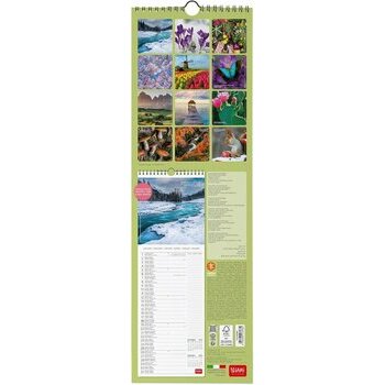 Calendrier Slim 2026 4 Saisons et Ses Beautés Calendrier Slim 2026 4 Saisons et Ses Beautés