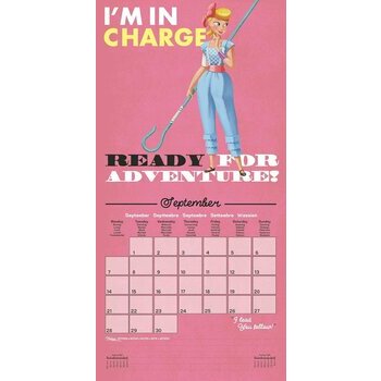 Calendrier 2026 Toy Story Dessin Animé