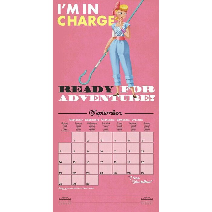 Calendrier papier 2026 Toy Story Dessin Anim