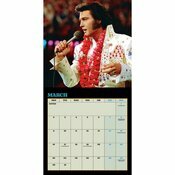 Calendrier  Elvis Presley Edition Collector Pochette Vinyle