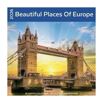 Calendrier 2026 Plus Beaux Endroits Europe