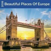 Calendrier 2026 Plus Beaux Endroits Europe Calendrier 2026 mural Plus Beaux Endroits Europe