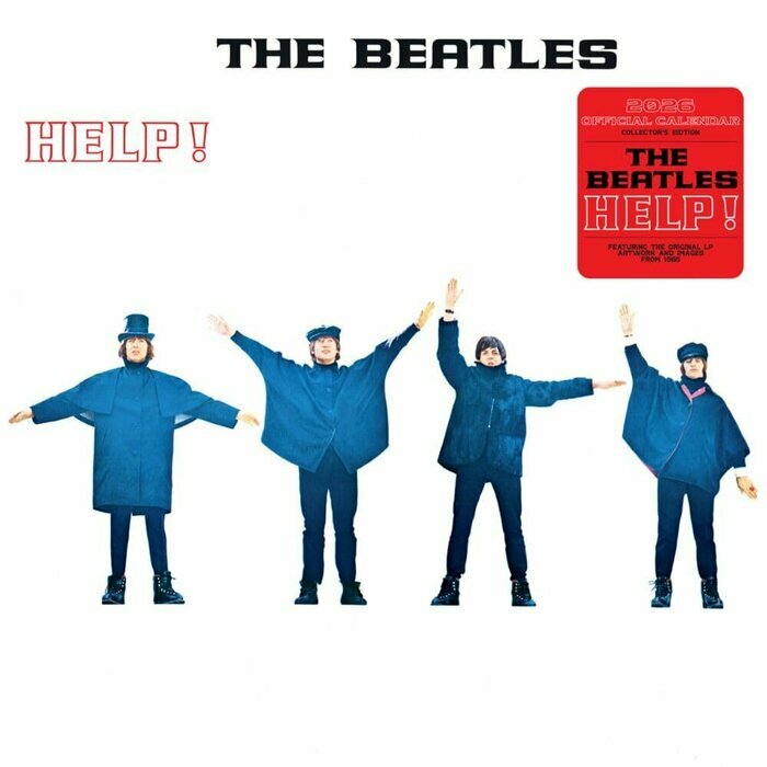 Calendrier 2026 mural Beatles Edition Collector Pochette Vinyle