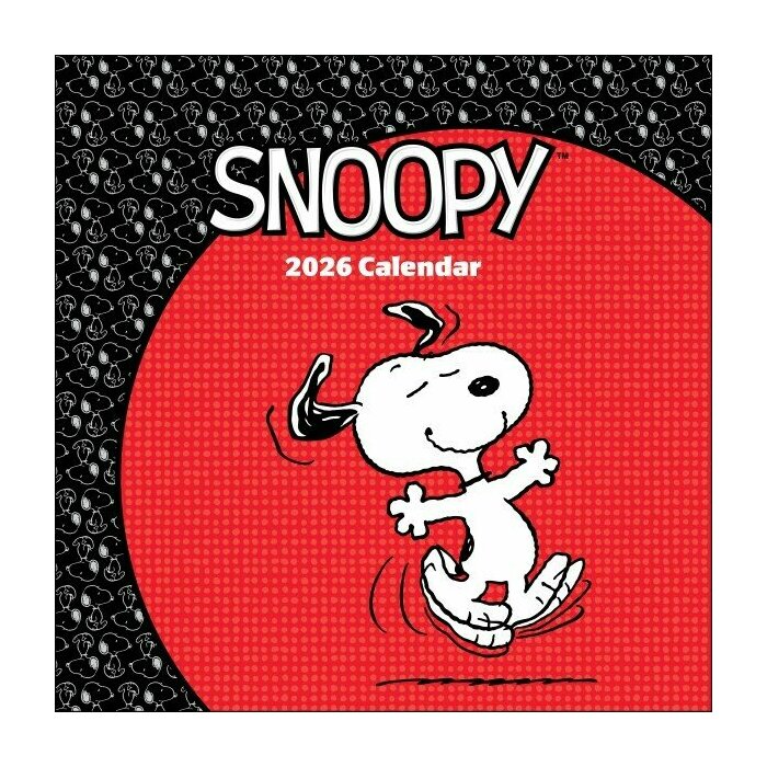 Calendrier papier 2026 Snoopy Peanuts
