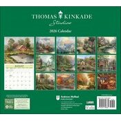 Calendrier 2026 papier Thomas Kinkade dition de luxe Voyage